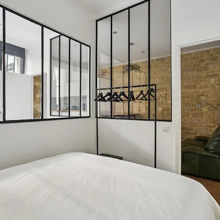 Appartement Beau 3 Pieces Rue Poissonniere à Paris Extérieur photo